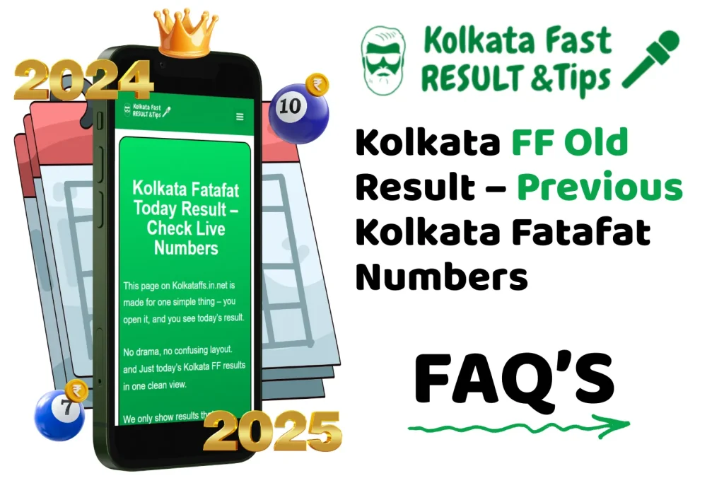 Kolkata Fatafat Old Chart