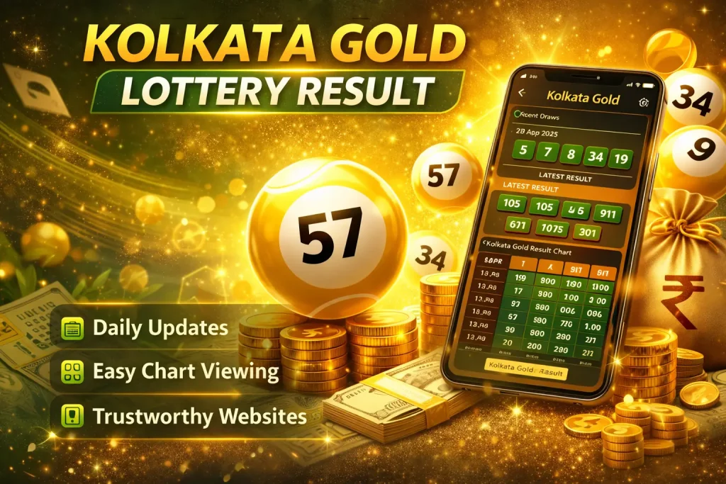 Kolkata Gold Lottery Result Today