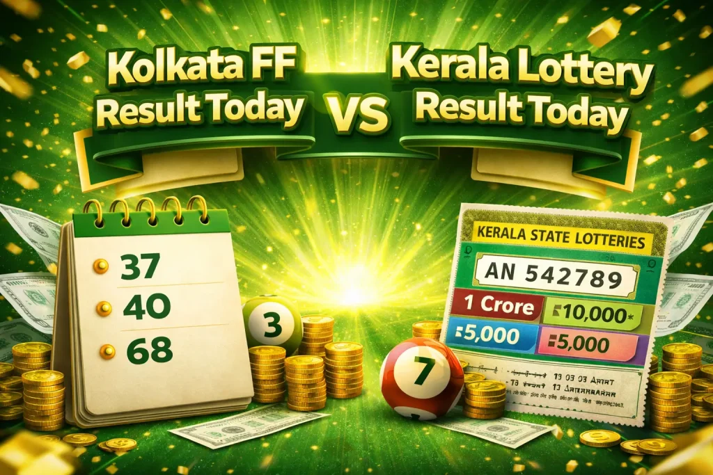 kolkata ff result today vs kerala lottery result today