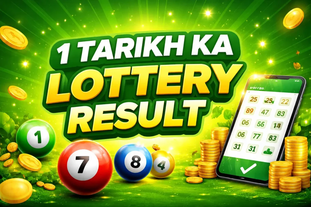 1 tarikh ka lottery result