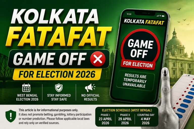 Kolkata Fatafat Game Off
