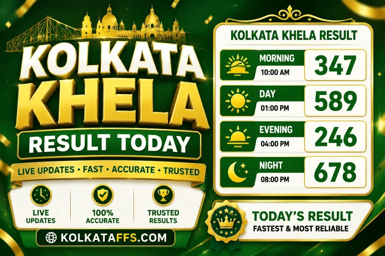 kolkata khela result today