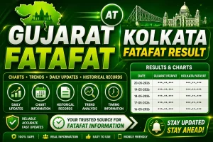 GUJARAT FATAFAT AT KOLKATA FATAFAT RESULT